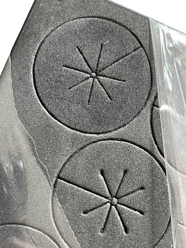 XCel 2" Inch Foam Rubber Root Cloning Guard Collar Inserts 200 Pack Black