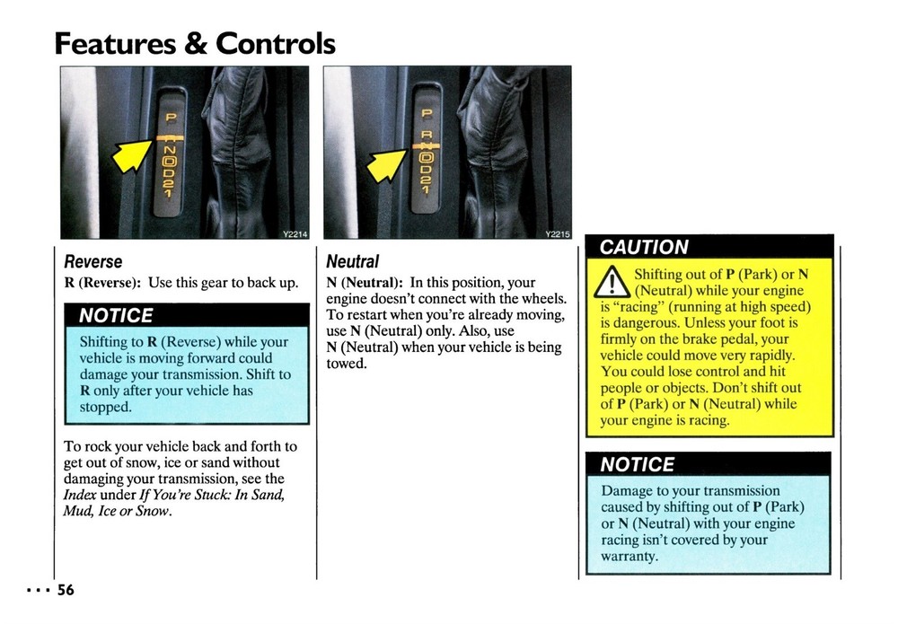 1992 Corvette Owner's Manual - COLOR