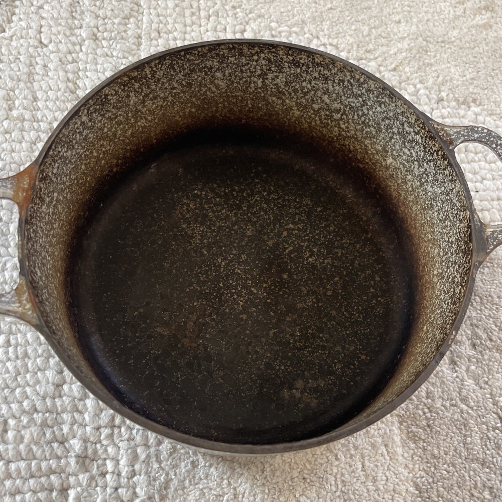 Briffault Vintage Cast Iron Pot pan #12