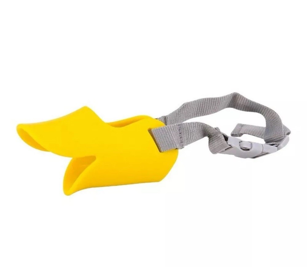 Pet Duck Bill Shaped Adjustable Dog Muzzle Anti-Bite