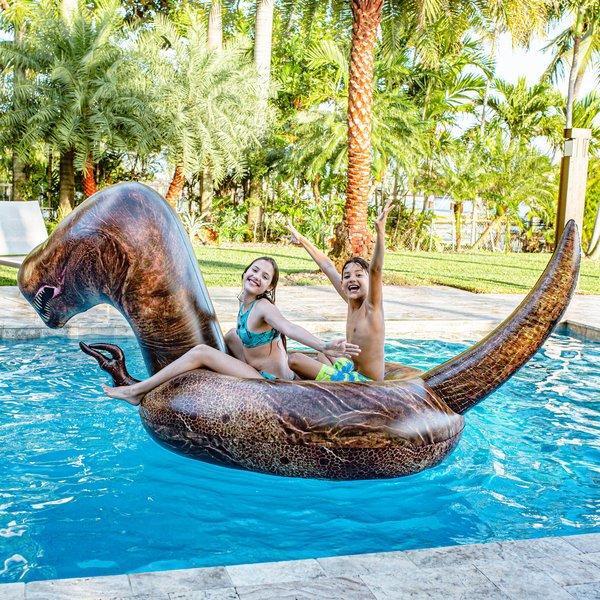 Pool Candy Gigantic T-Rex Inflatable Pool Float PC1810TR