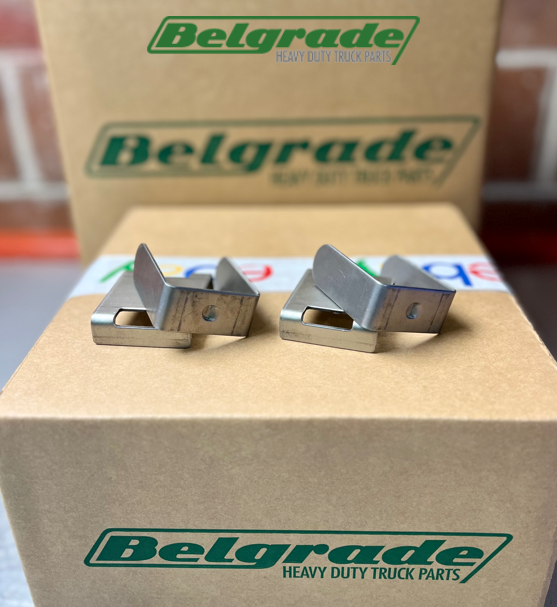 Leaf Spring Repair Clip with Cap 2inch. Pair (2 Pack)