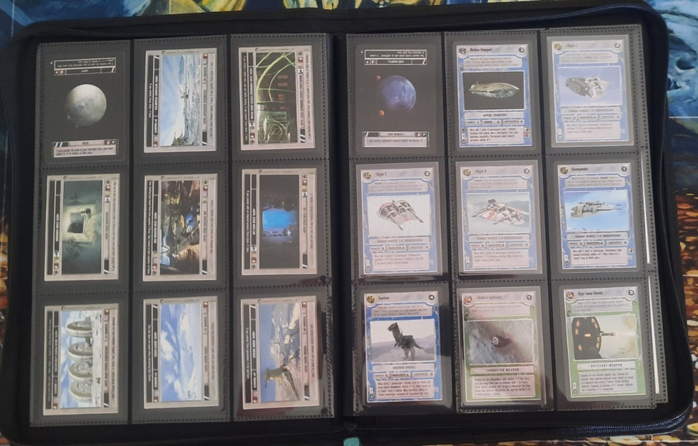 Decipher Star Wars CCG Hoth Limited BB Complete Set! w/ Rules & Corrected R3PO