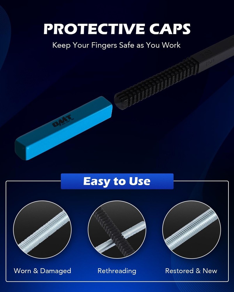 Orion Motor Tech 15 Piece Metric Thread Chaser Set, Master