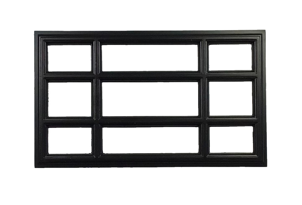 4 Amarr Prairie Replacement Inserts for Short Panel Amarr Garage Door Black