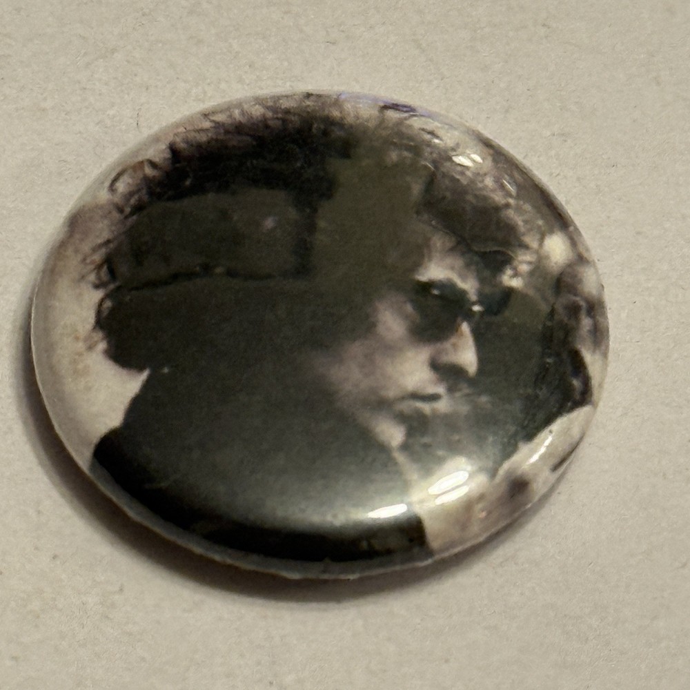 Bob Dylan Pinback Button B/W Photo c1960’s