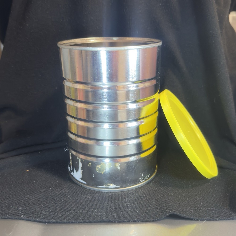 Empty Small Coffee Cans Storage Craft Garage Kitchen 11.3 Oz