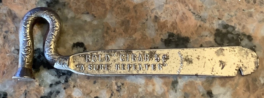 1897 Cigar Hammer Discriminator Cigars Bold Cigars 5 Cents