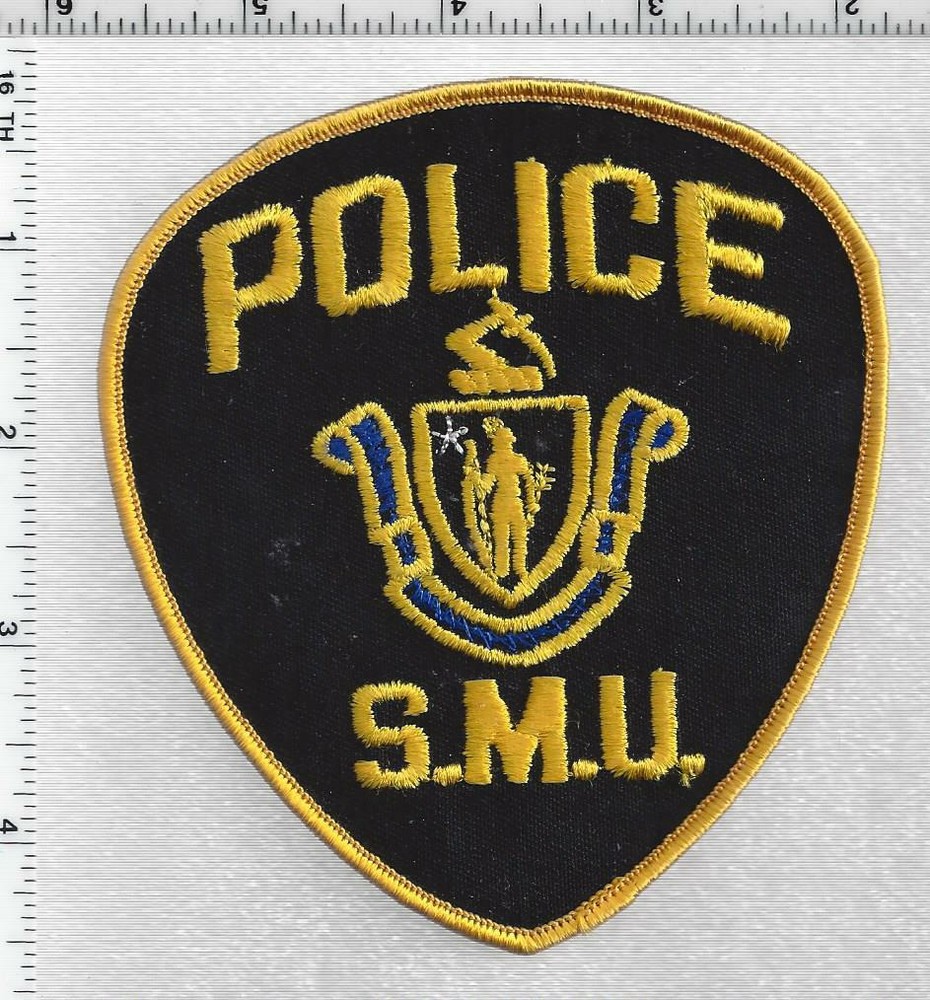 S.M.U. Police (Massachusetts) 3rd Issue Shoulder Patch