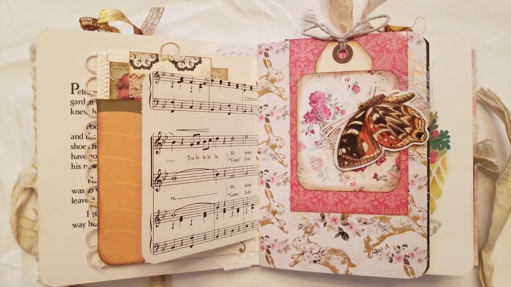 Little Book About Peter Rabbit Journal Handmade