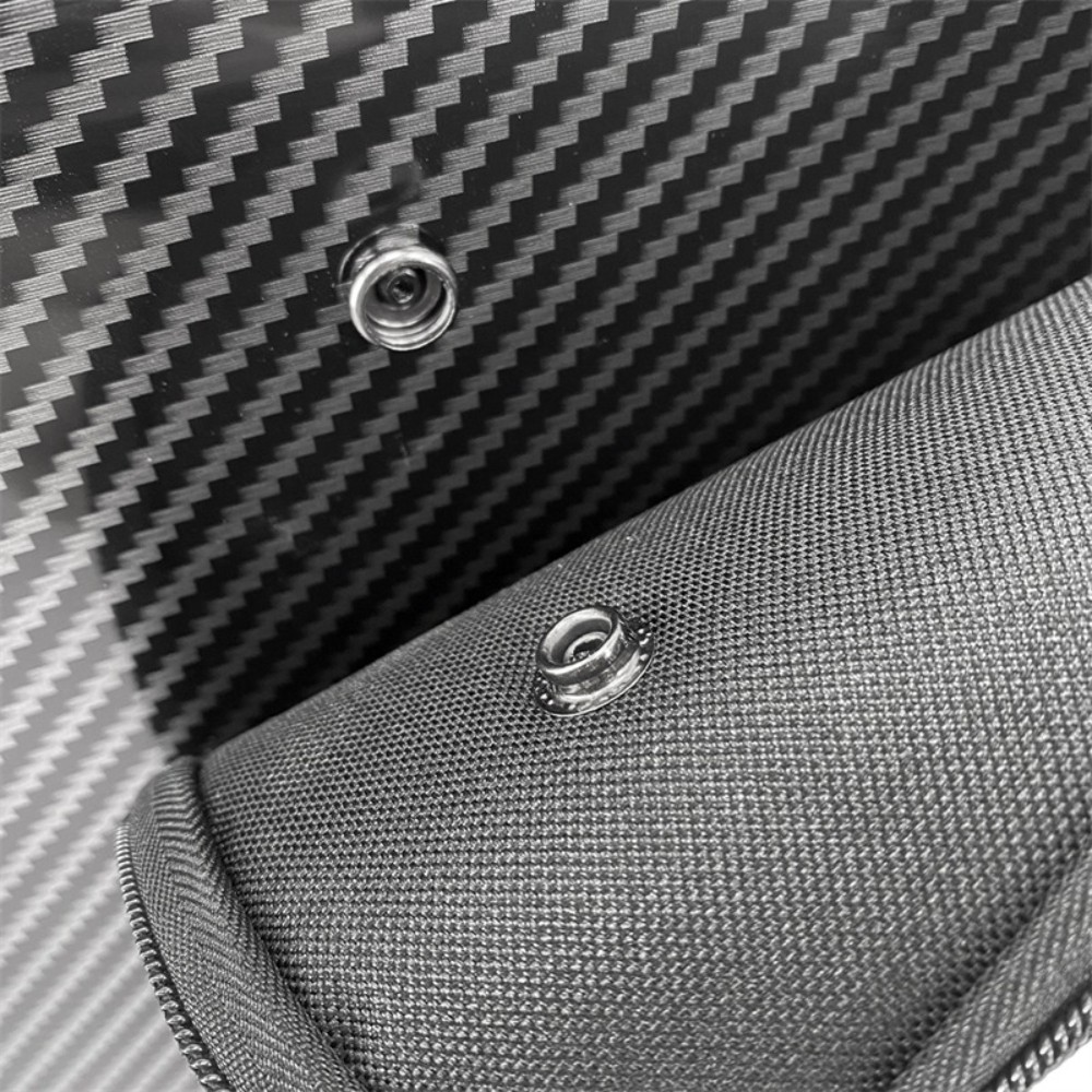 4/4 Carbon Fiber Violin Case Thick Padding Adjustable Backstrap Bow Holder Light