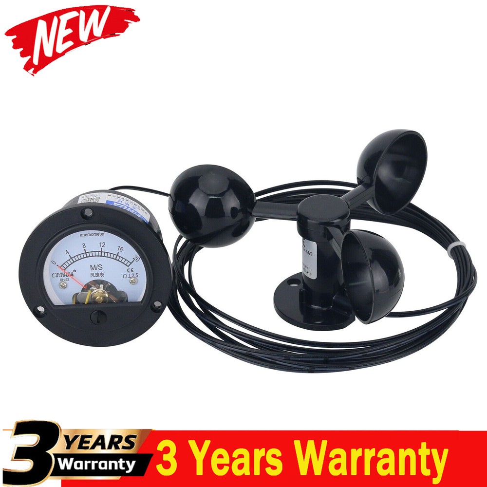 Wind Speed Sensor Anemometer Sensor +24m/s Wind Speed Meter for Power Generation