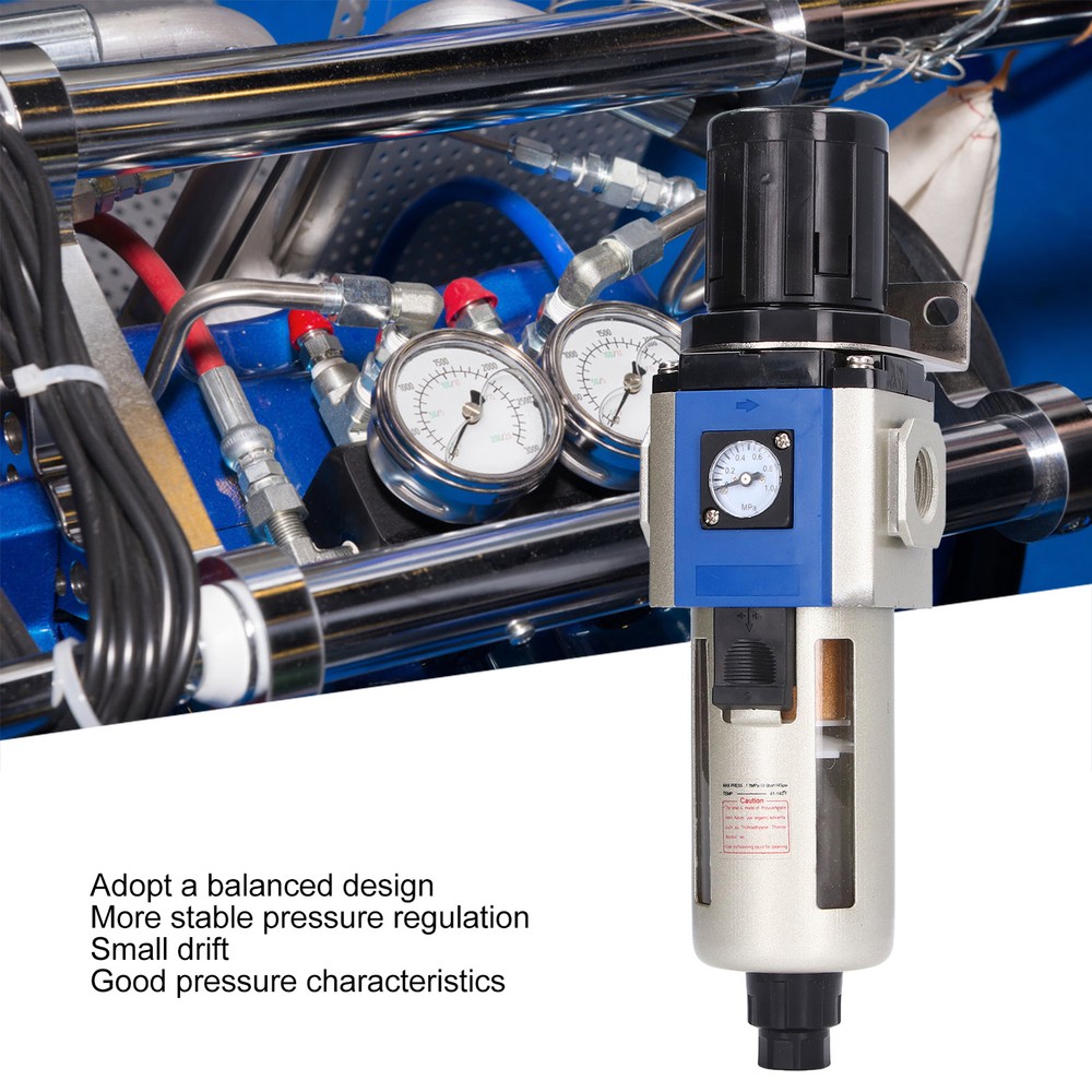 Compressed Air Filter Regulator Air Compressor Pressure Regulating Filter