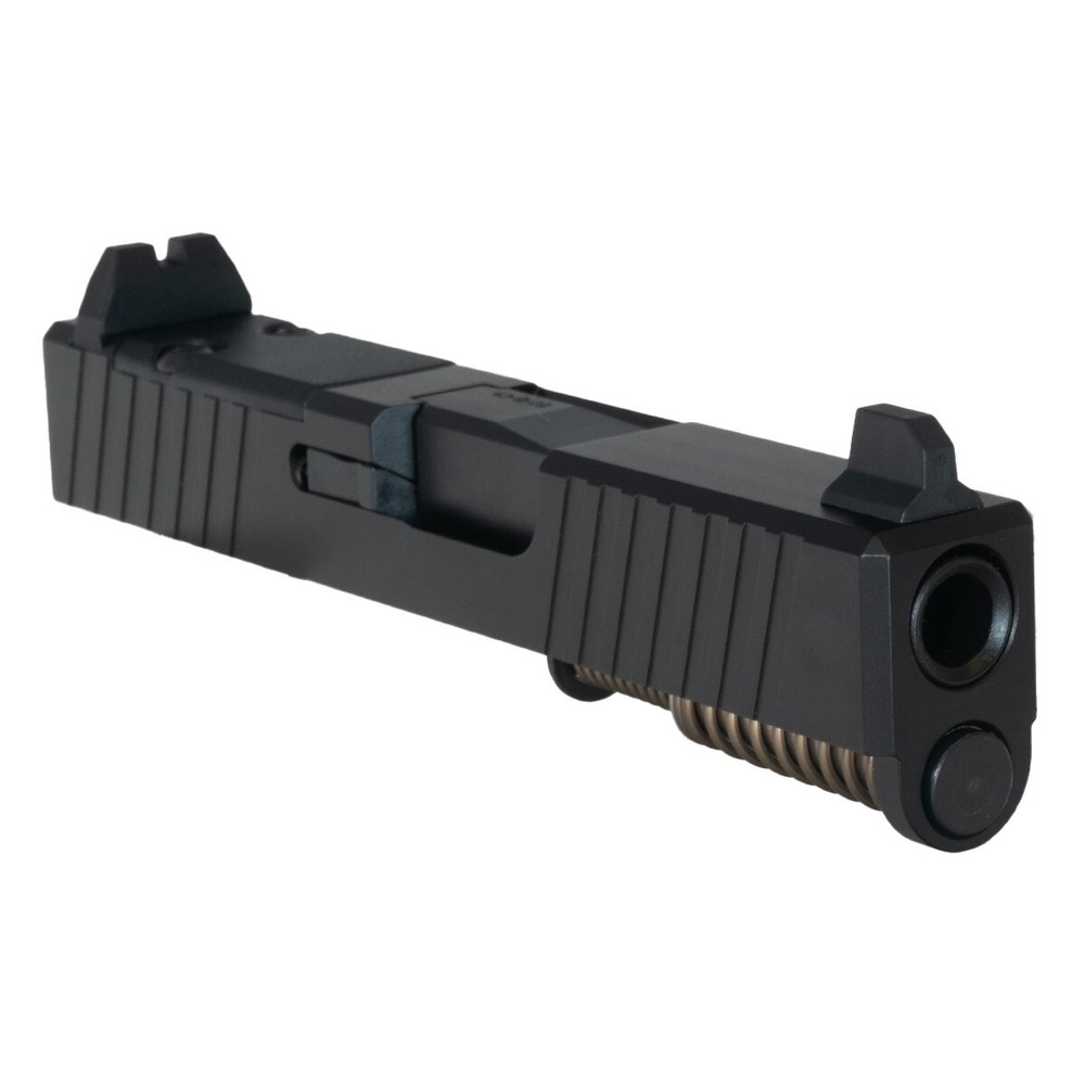 Complete Slide for Glock 43 / Glock 43x - RMS Optic Cut - Assembled