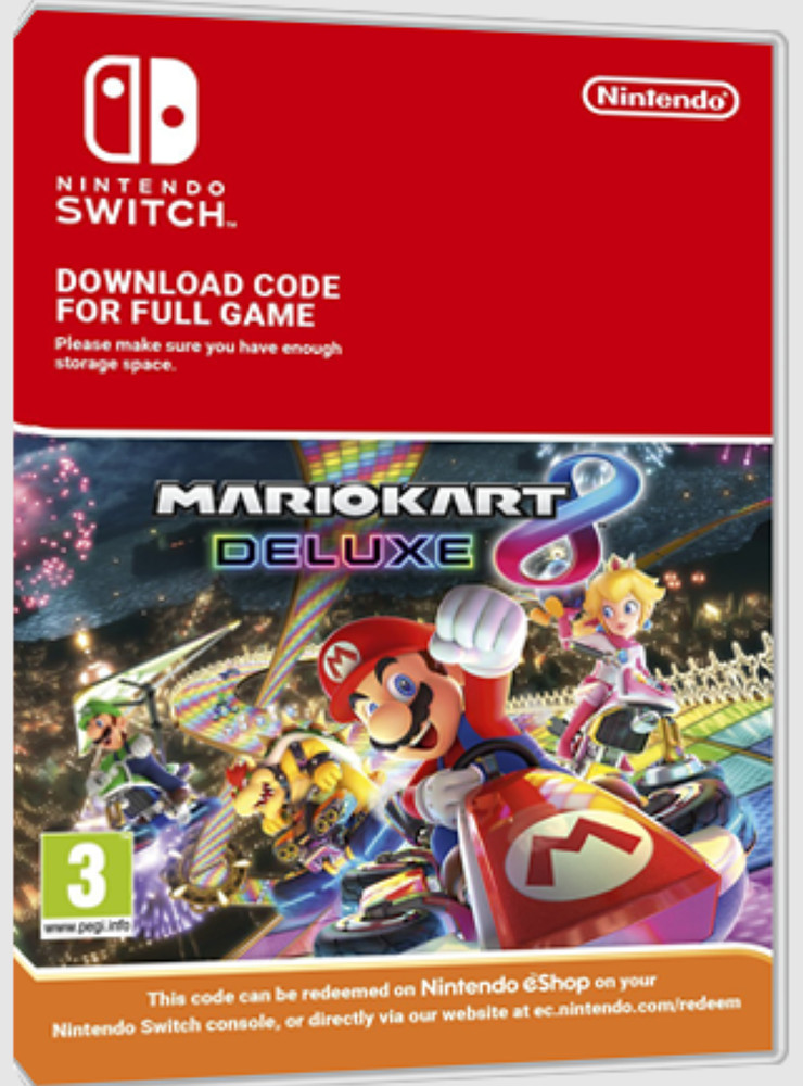 Mario Kart 8 for Nintendo Switch eShop Digital Code