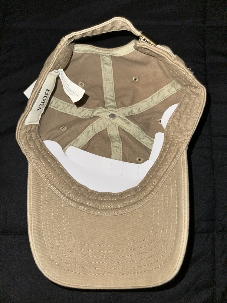 Vuori Unisex Canvas Hat Tan
