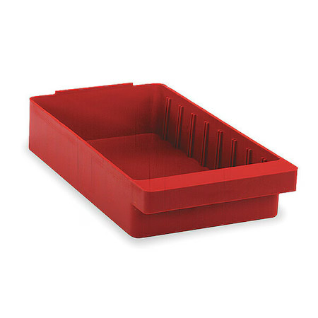 Quantum Storage Systems Qed701rd Drawer Storage Bin, High Impact Polystyrene,