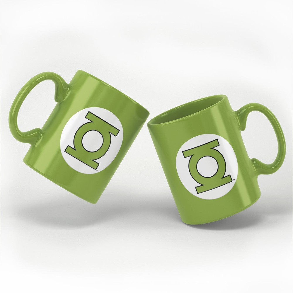 Officially Licensed Green Lantern Shield Mug