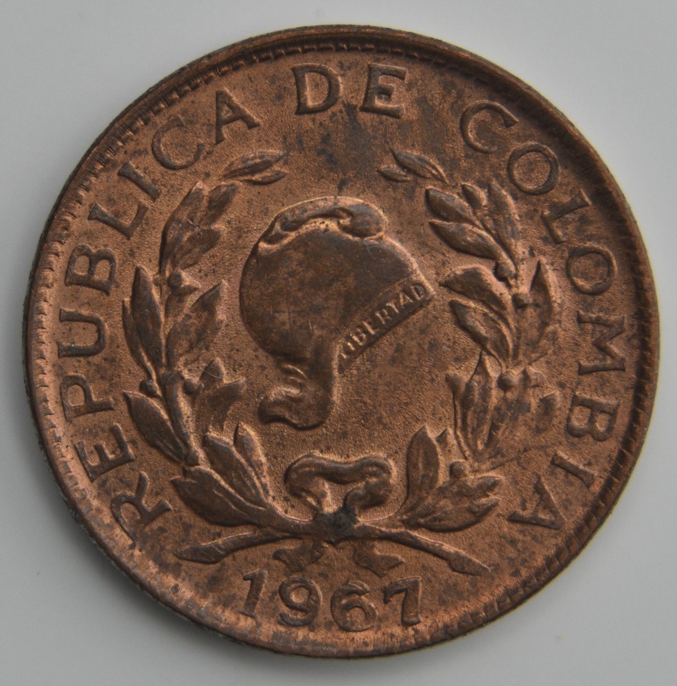 Colombia 1 Centavo 1967 Cent