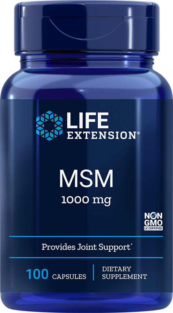 Life Extension MSM 1000 mg 100 Caps
