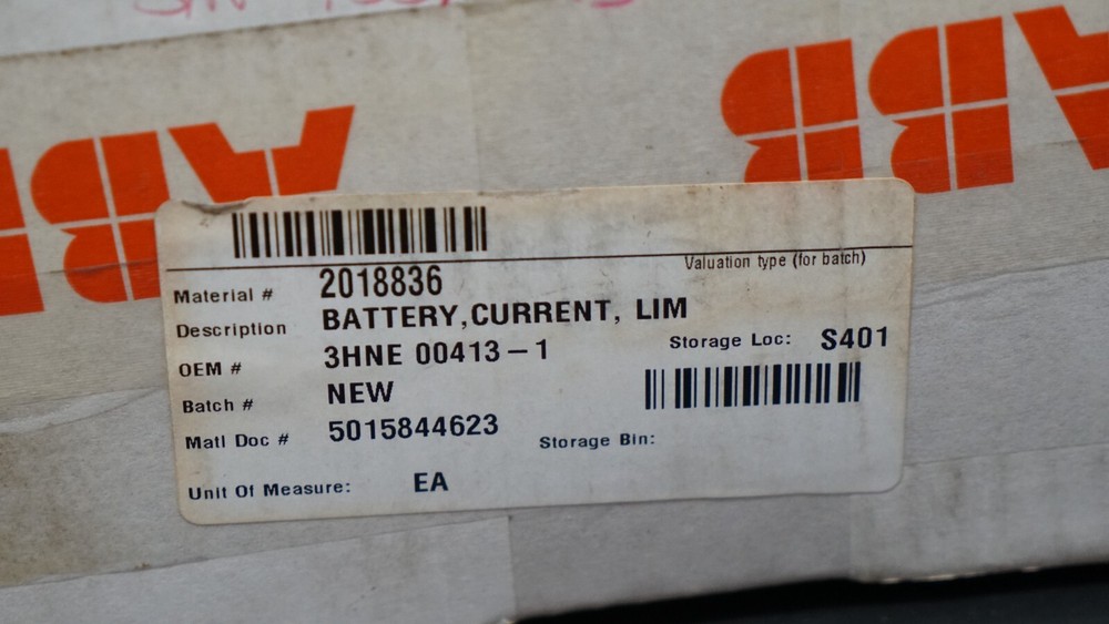 ABB 3HNE00413-1 Battery Current Limited EExi