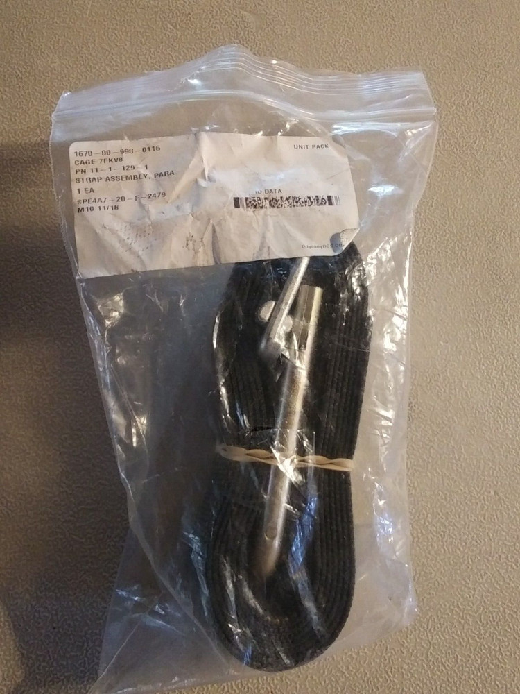 PARACHUTE STRAP ASSEMBLY 1670-00-998-0116