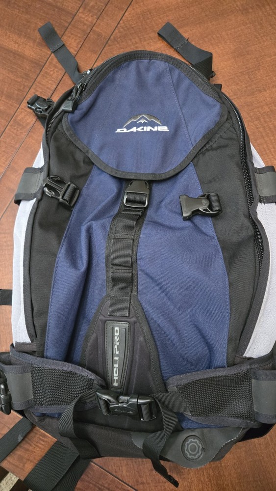Dakine Heli Pro Backpack Blue/Black/Grey Snowboard Pack