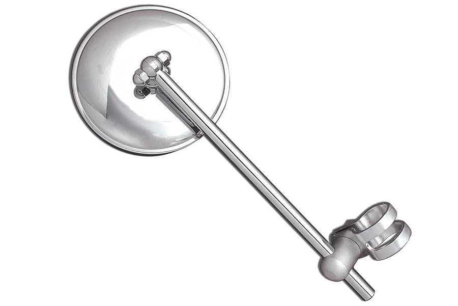 Replica Round Mirror Chrome fits Harley Davidson