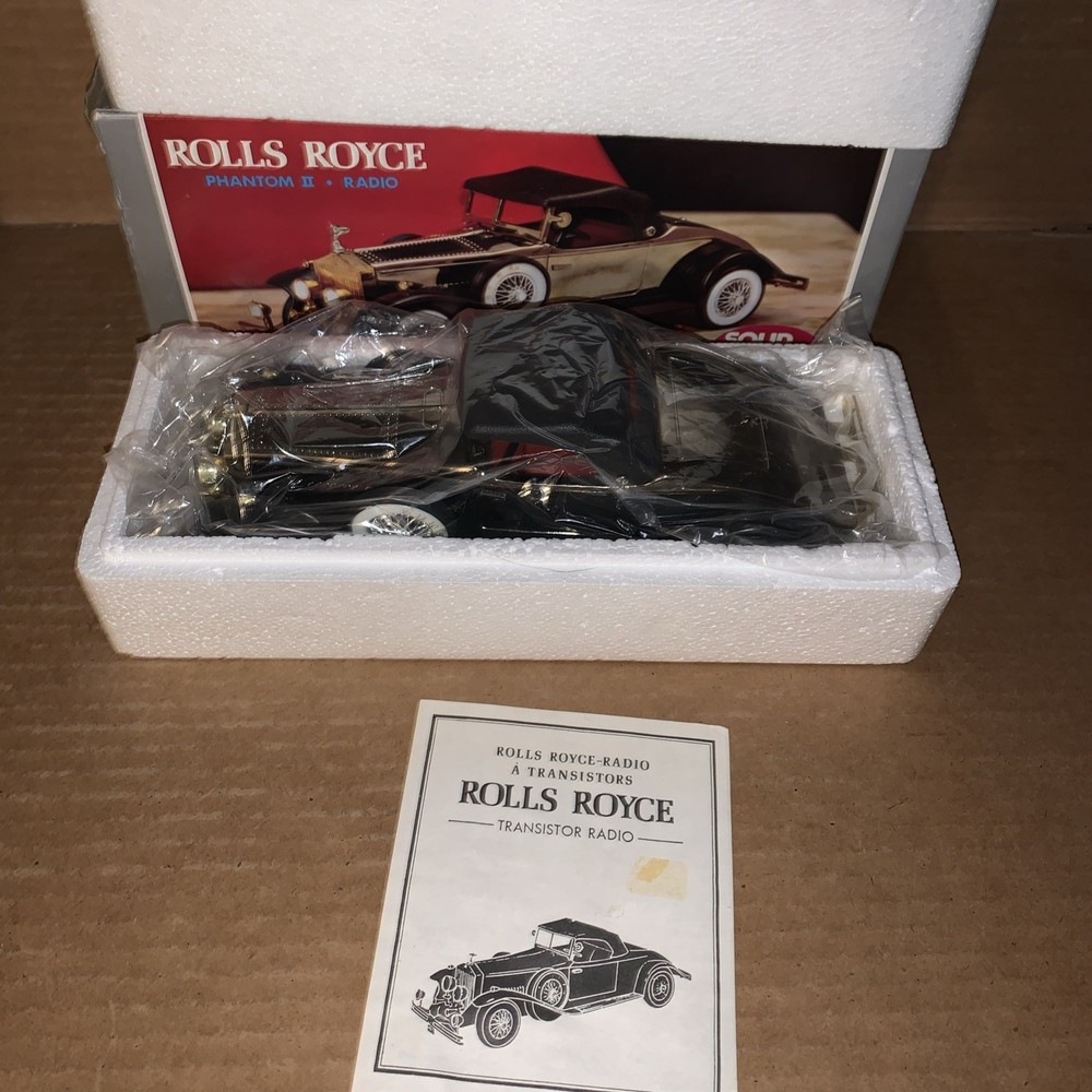 Vintage Rolls Royce Phantom II Radio Solid State New In Box