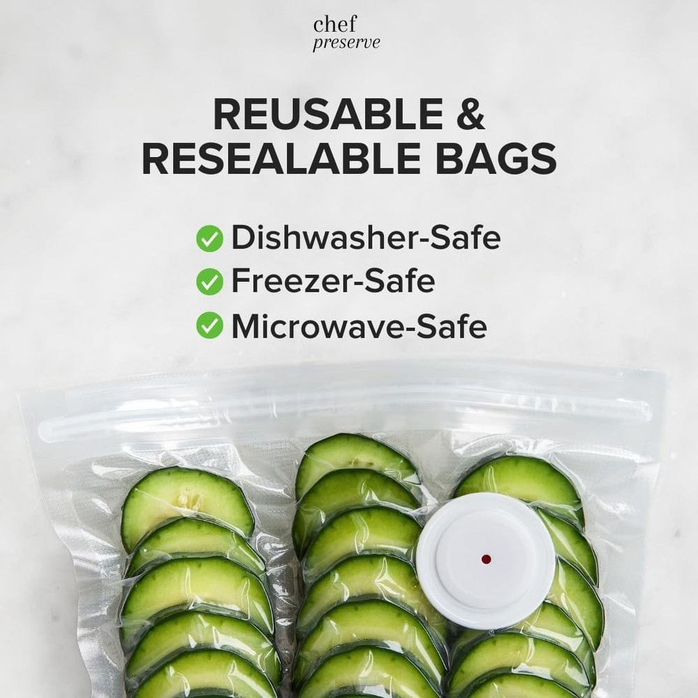Compact Vacuum Sealer + Glass Containers