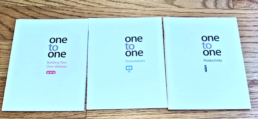 Apple Computer 2008 One to One 11 Training Course Books with Note Book NEW