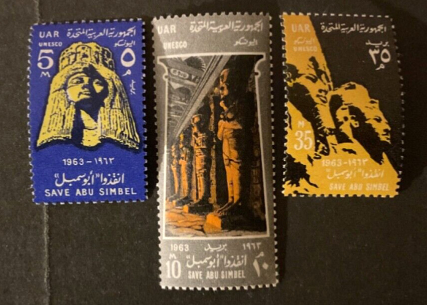 Stamps Egypt Scott #590-2 never hinged