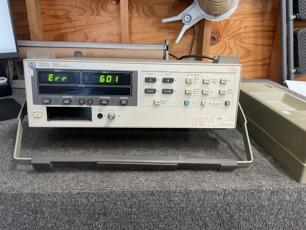 HP Hewlett Packard 8508A Vector Voltmeter