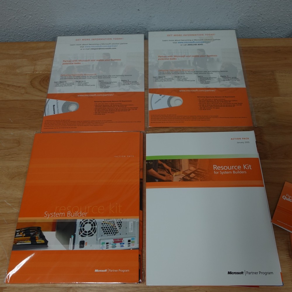 Microsoft Partner Guides 2004-2005 CS10 Program Office NT Windows Server