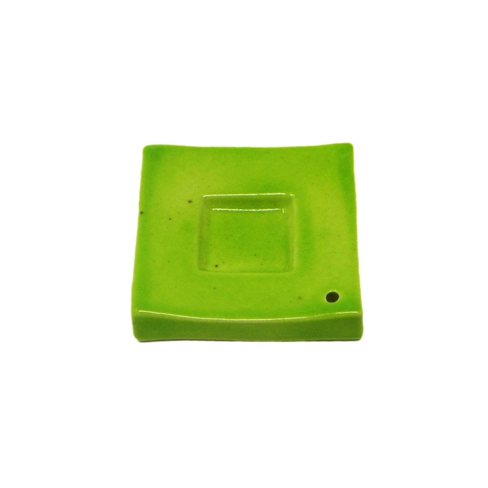 Incense Cone Holder Color: Green