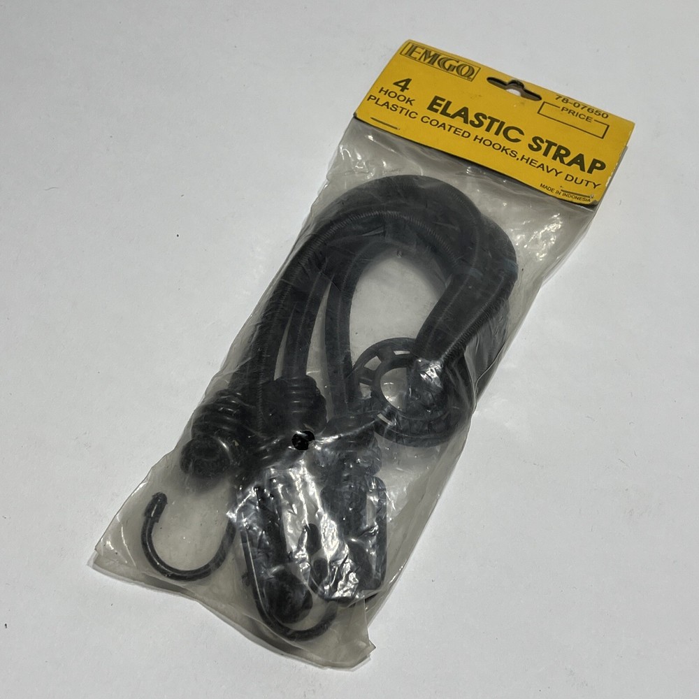 24" Emgo Heavy Duty 4 Hook 4 Way Bungee Cord