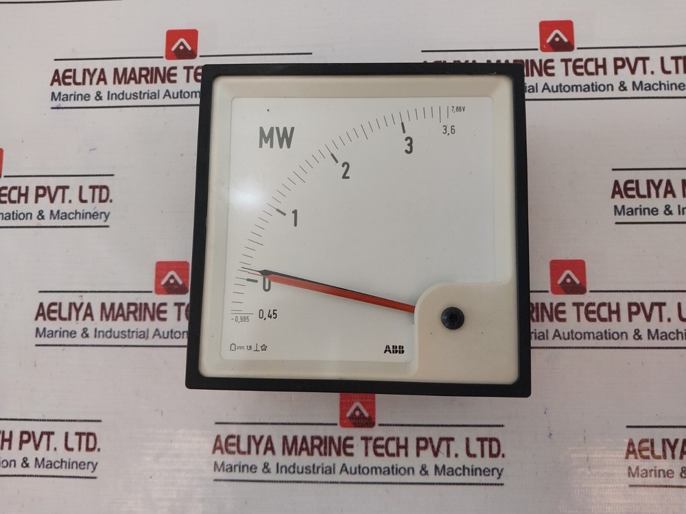 ABB 0.45-3.6 MW Voltage meter