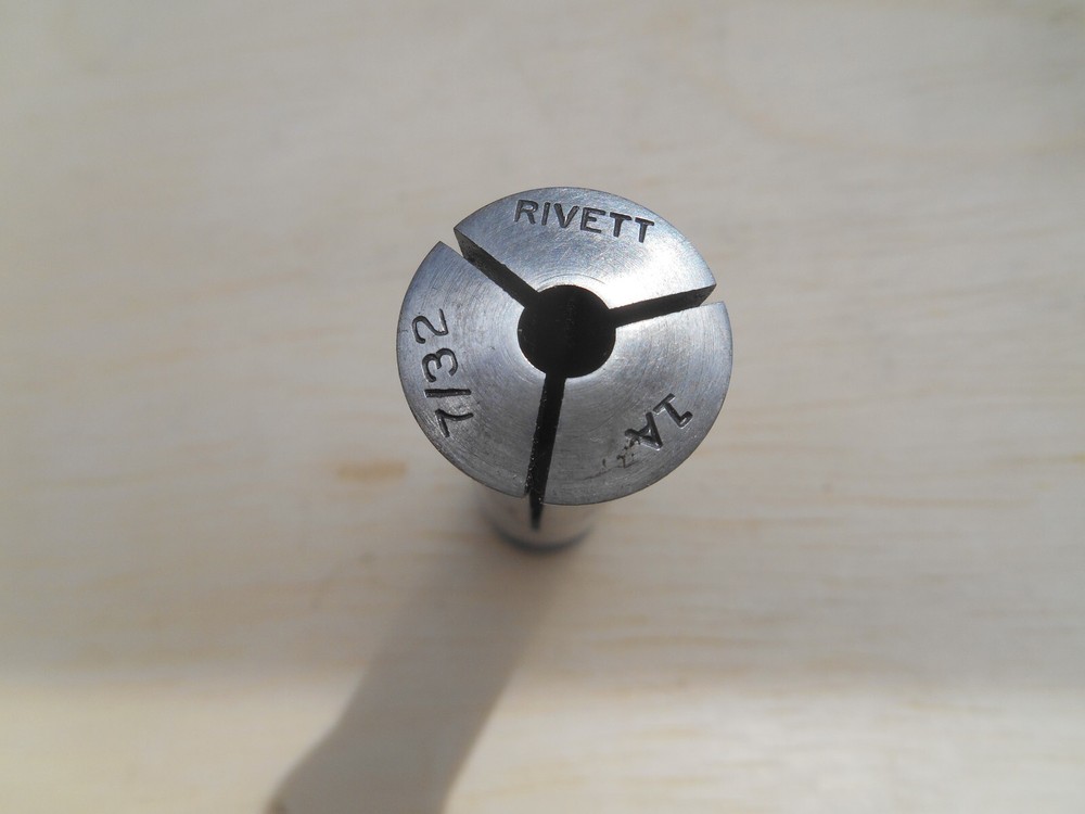 RIVETT  1A COLLET , 7/32" ROUND