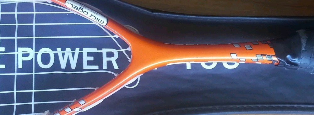 Head Eclipse squash racquet needs restringing and handle wrapping.