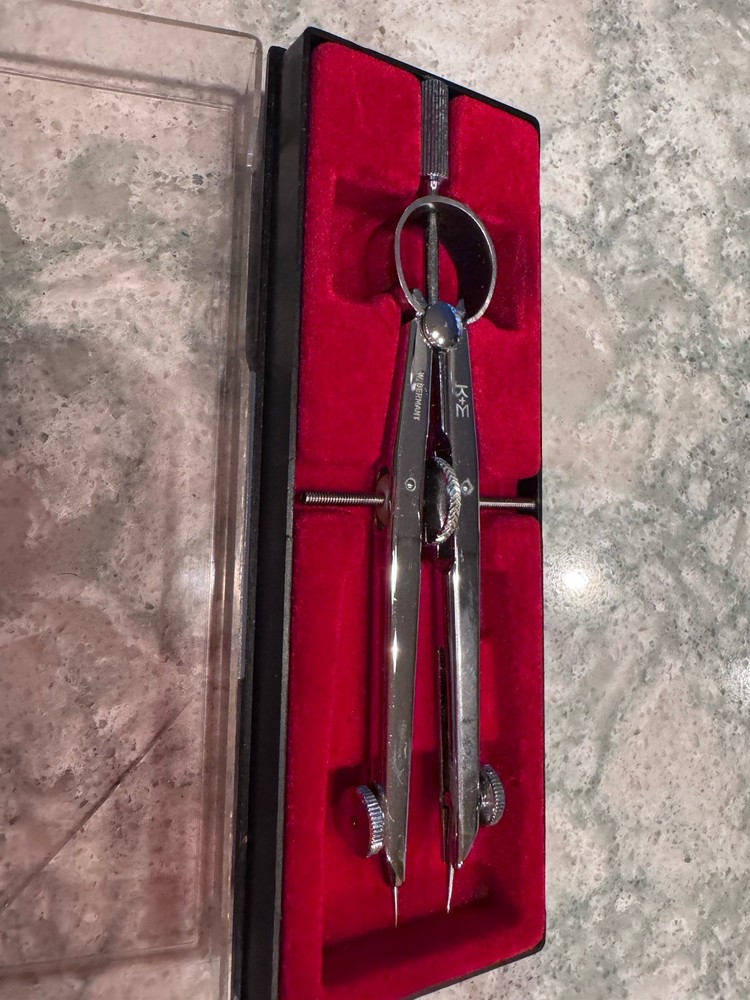 Vtg Keuffel Esser K&E Drafting Compass Tool Made in Germany