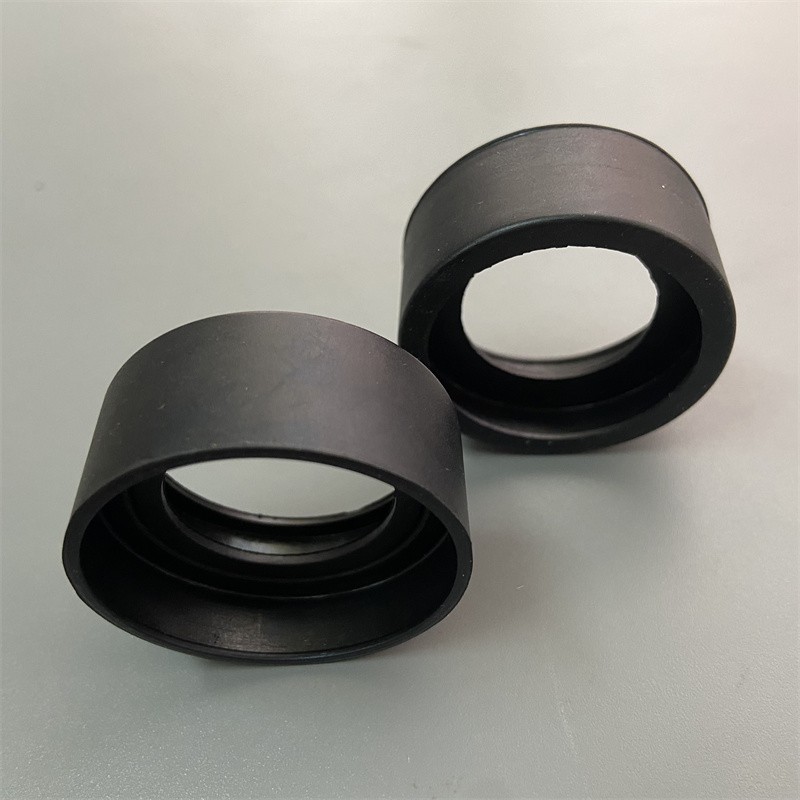 2PCS Rubber Eyepiece Foldable Eye Cups f Outer Dia.36-38mm Microscope Binoculars