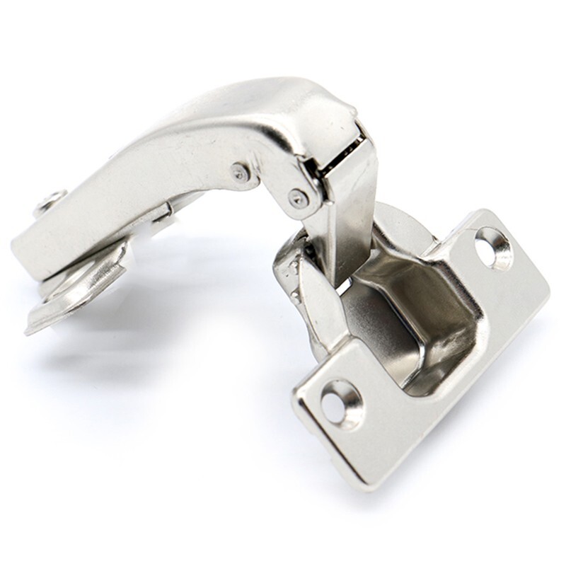 2 Pcs/Set 90 Degree Kitchen Cabinet Cupboard Concealed Angular Corner Door Hinge