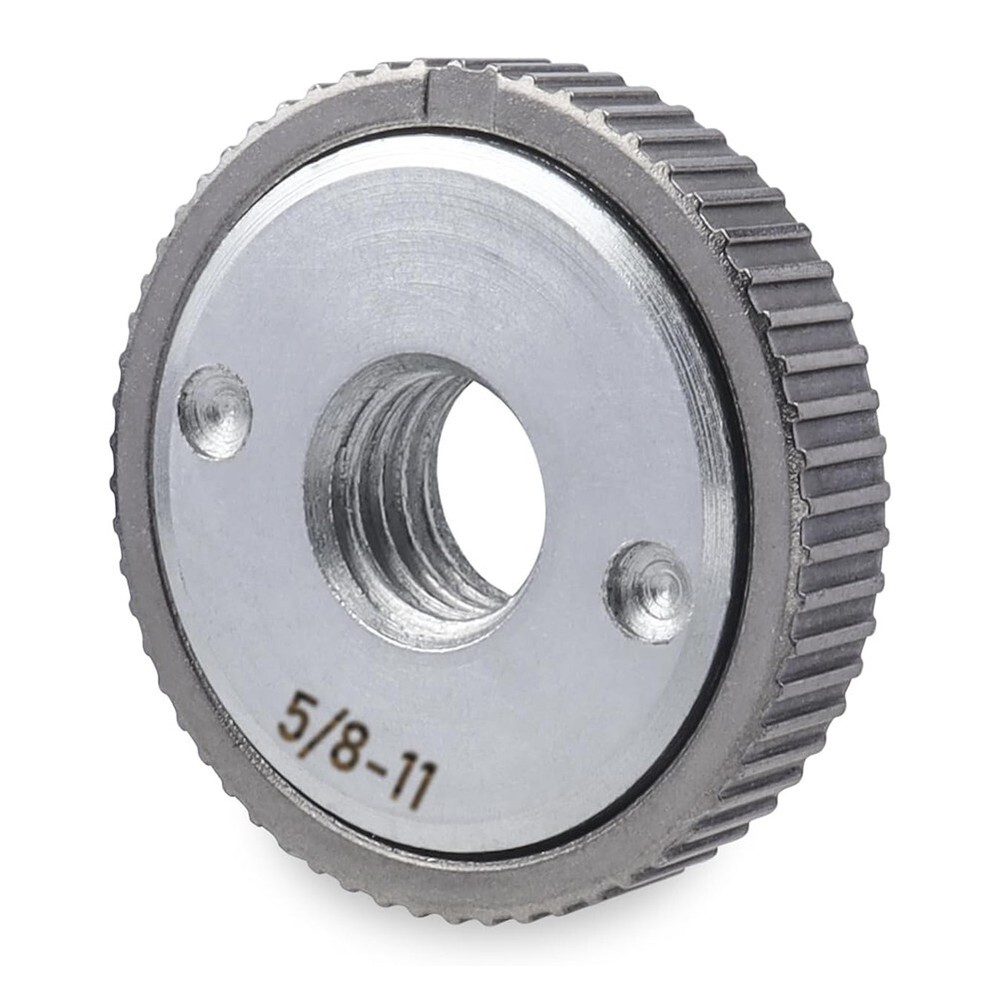 Flange Nut for Angle Grinder Secure Clamp Design 5/8 11 Spindle Compatibility