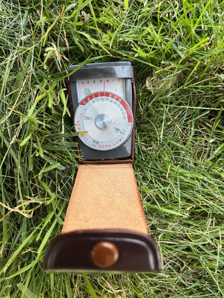 Sekonic Auto-Lumi Model 86 Light Meter Leather Case