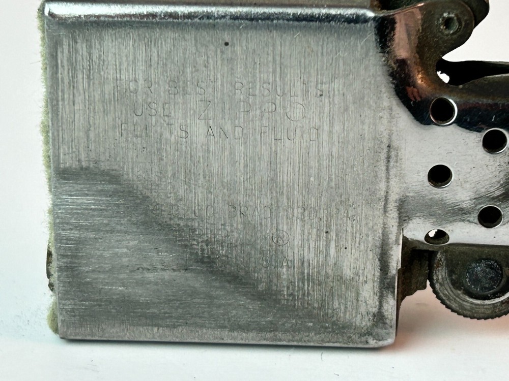 Zippo 1976 Wm Penn Cigarette Lighter, Original