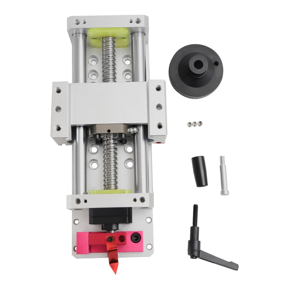 Ballscrew 1605 Double Optical Axis Linear Rail Guide Linear Stage Actuator 100mm