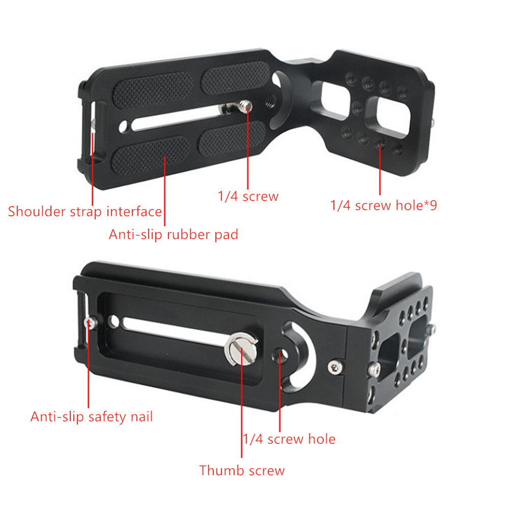 Camera Universal L Quick Release Plate for Manfrotto Arca-Swiss Clamp Cameras