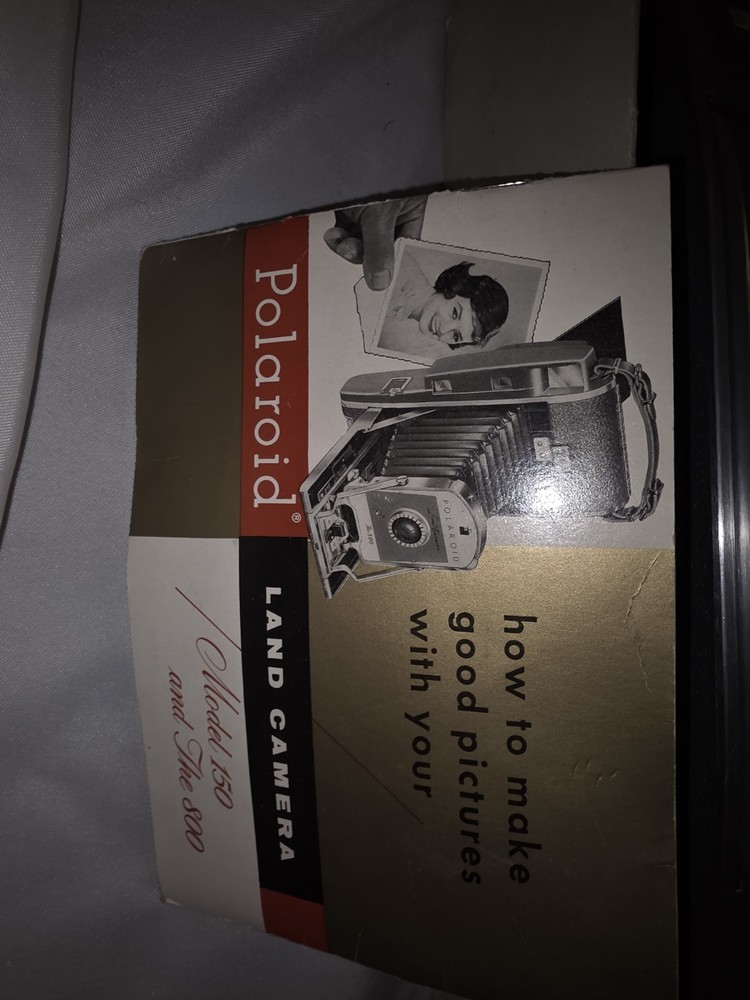 Polaroid Land Camera Model 150 With Box