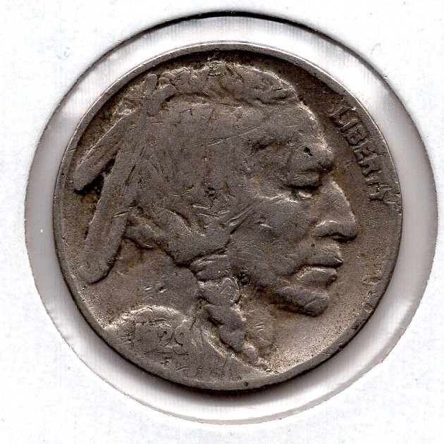 1929-S Buffalo Nickel (2219)