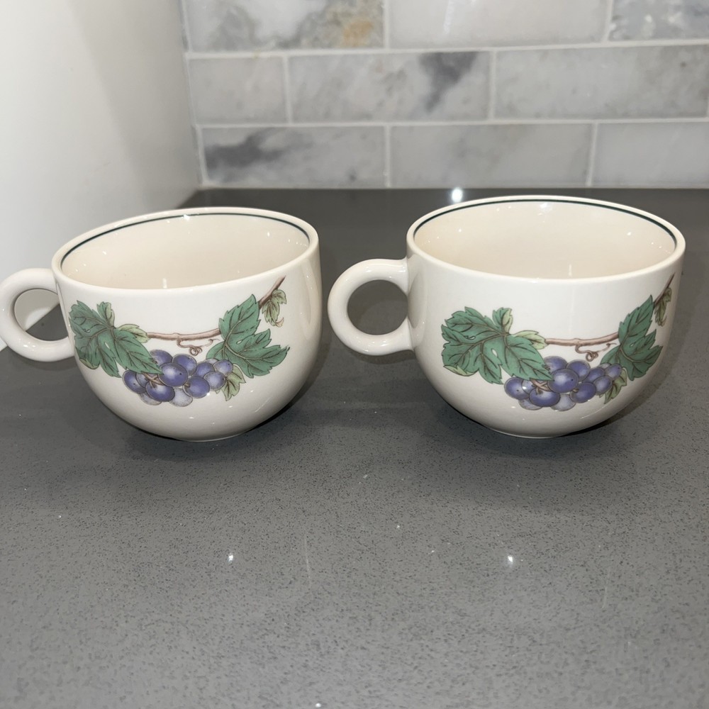 2 Epoch China Wholesome Pattern Coffee/tea Cup